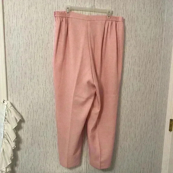 JUDITH HART Women’s Dress Slacks Pink Size 18W - Picture 2 of 8